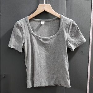 Gray Women's Top